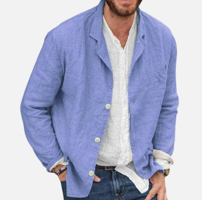 Mivora London | Men’s Lightweight Casual Blazer With Breathable Fabric