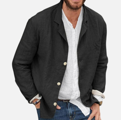 Mivora London | Men’s Lightweight Casual Blazer With Breathable Fabric