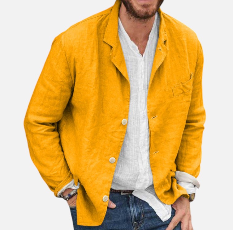 Mivora London | Men’s Lightweight Casual Blazer With Breathable Fabric
