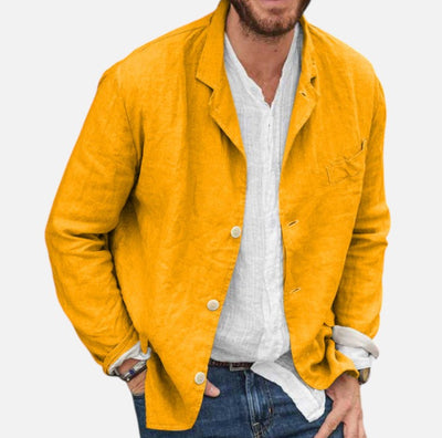 Mivora London | Men’s Lightweight Casual Blazer With Breathable Fabric