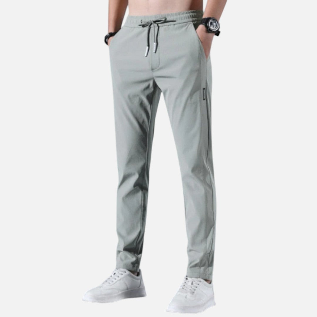 Mivora London | Men’s Lightweight Breathable Drawstring Trousers