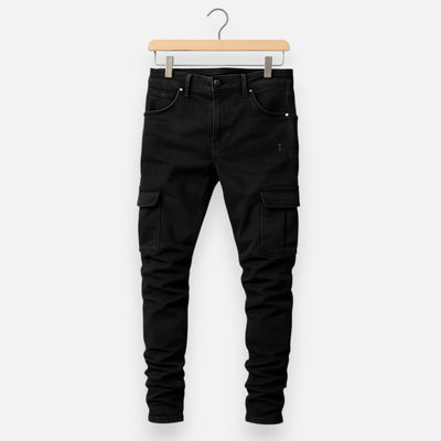 Mivora London | Men’s Silky-Stretch Cargo Trousers