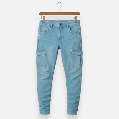 Mivora London | Men’s Silky-Stretch Cargo Trousers
