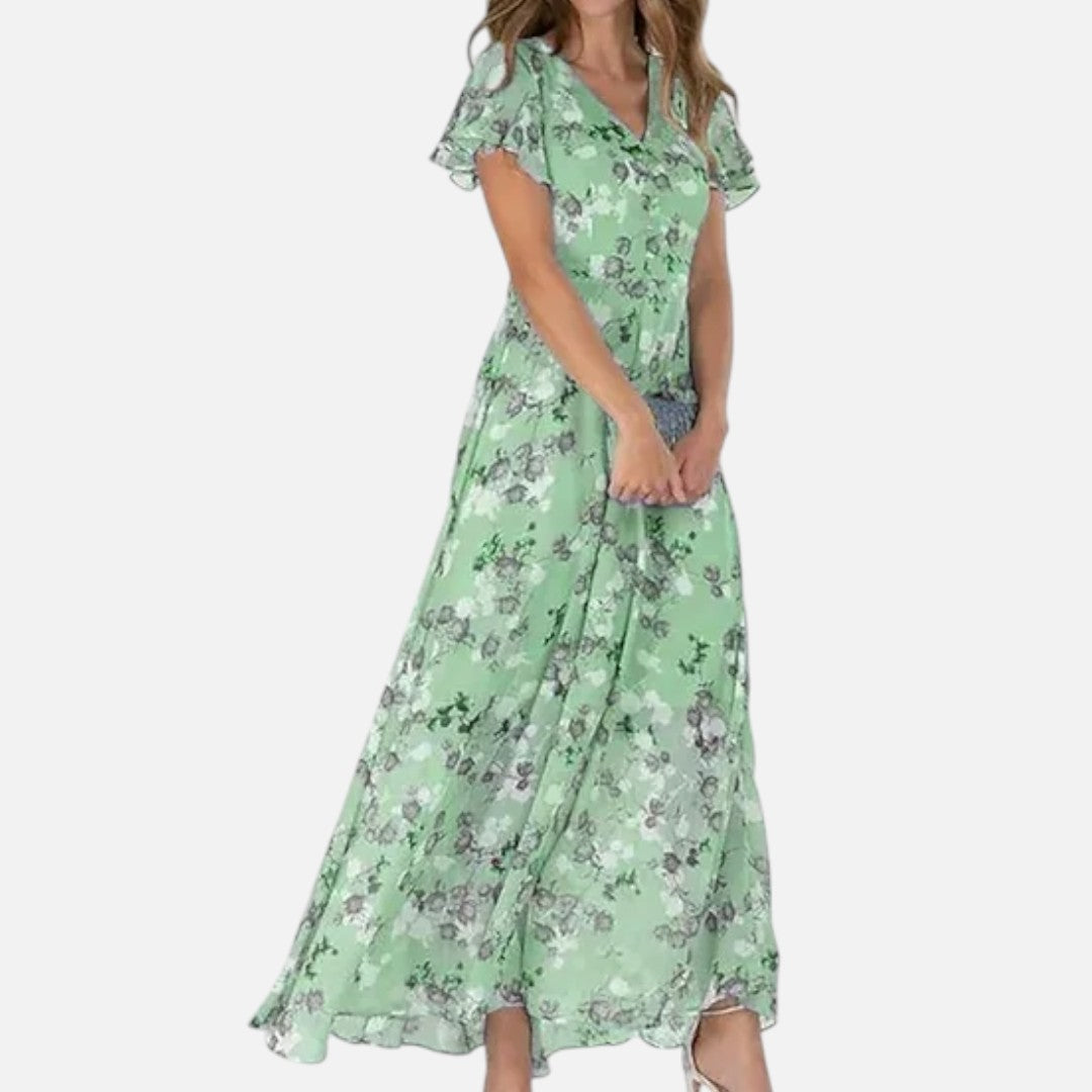 Mivora London | Women’s Fit‑and‑Flare Midi Dress