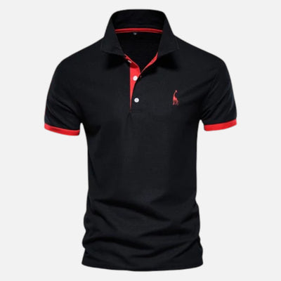 Mivora London | Elegant Short-Sleeve Polo Shirt For Men