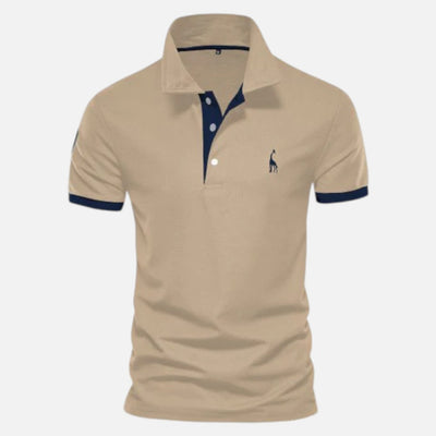 Mivora London | Elegant Short-Sleeve Polo Shirt For Men