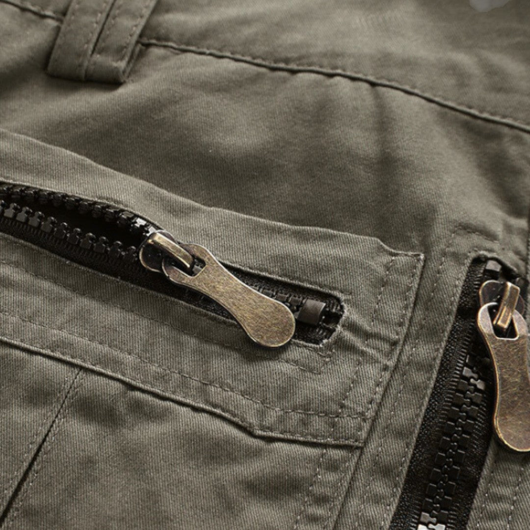 Mivora London | Men’s Tactical Cargo Shorts With Multiple Pockets And Adjustable Waist