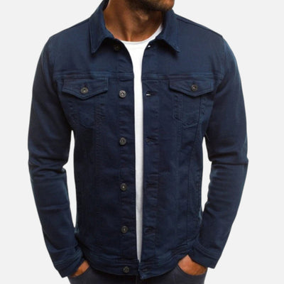 Mivora London | Men's Casual Regular Fit Denim Jacket