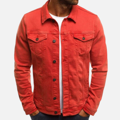 Mivora London | Men's Casual Regular Fit Denim Jacket