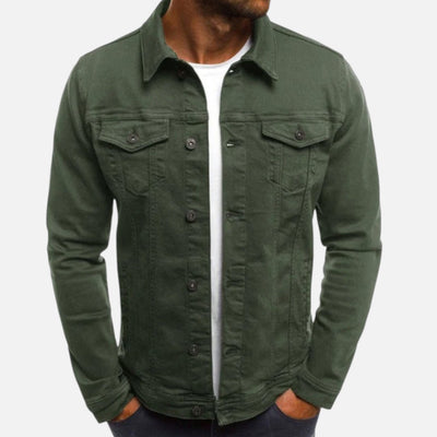 Mivora London | Men's Casual Regular Fit Denim Jacket