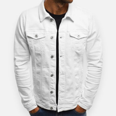 Mivora London | Men's Casual Regular Fit Denim Jacket