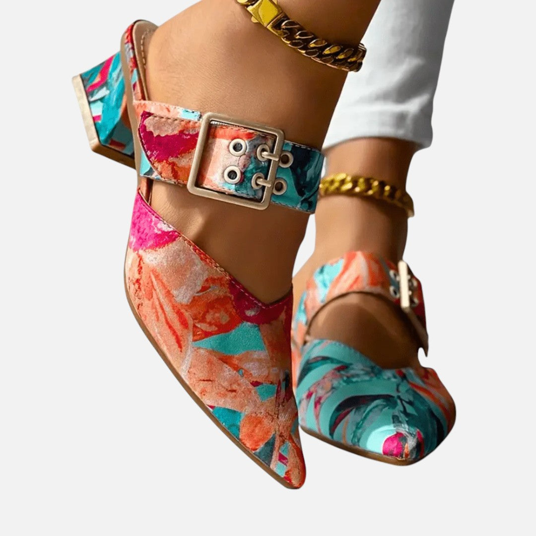 Mivora London | Women's Comfort Heeled Shoes With Supportive Insole and Elegant Design