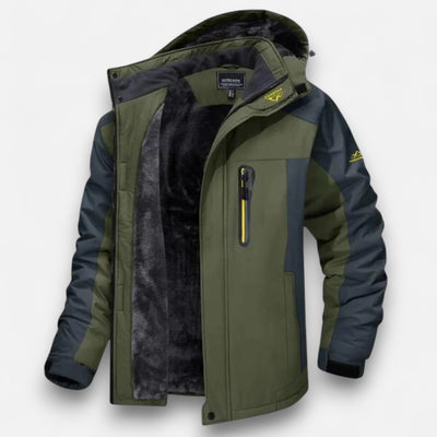 Mivora London | Men’s Textured Winter Jacket – Elegant All-Season Layer