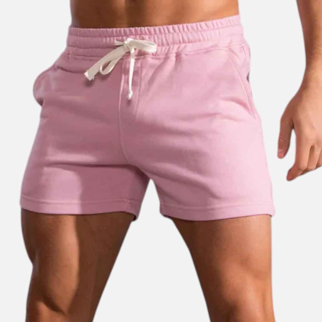 Mivora London | Men’s Casual Jogger Shorts With Pockets And Adjustable Waistband