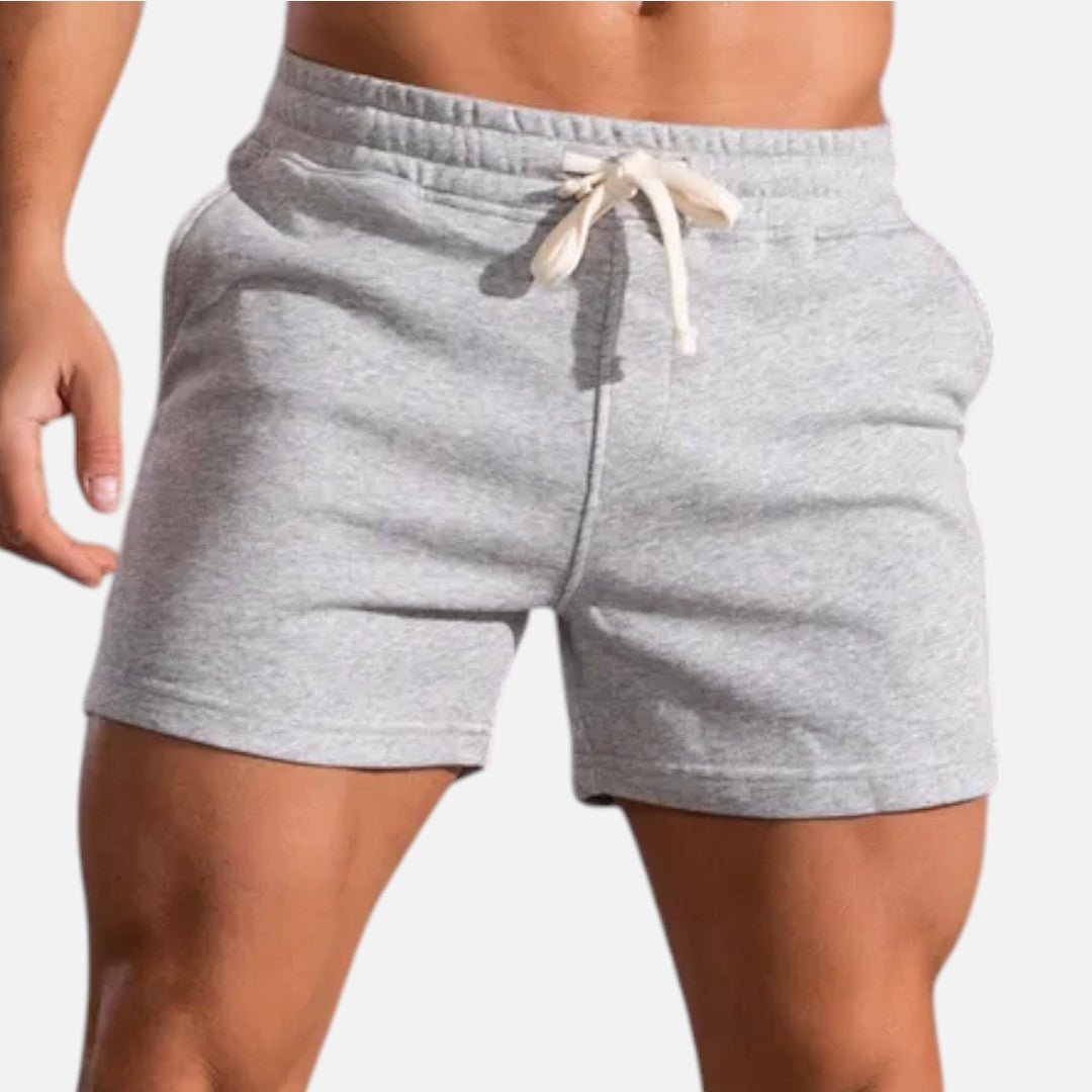 Mivora London | Men’s Casual Jogger Shorts With Pockets And Adjustable Waistband