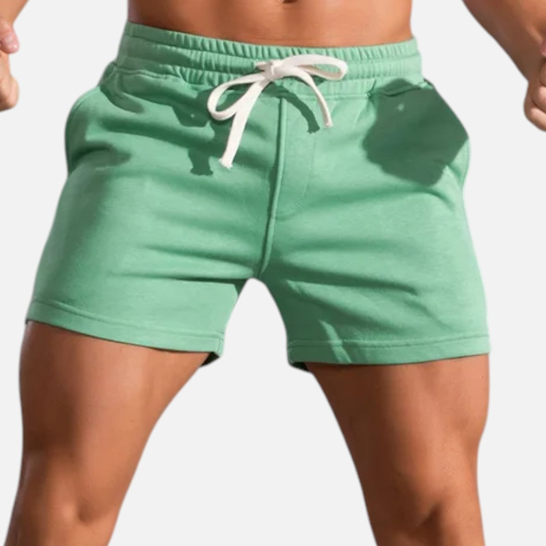 Mivora London | Men’s Casual Jogger Shorts With Pockets And Adjustable Waistband