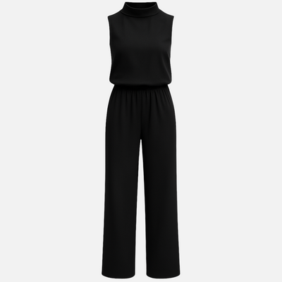 Mivora London | Women's Sleeveless Jumpsuit With Adjustable Waist and Relaxed Fit