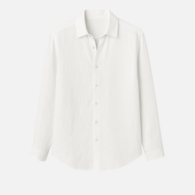 Mivora London | Casual Summer Long-Sleeve Shirt With Relaxed Fit