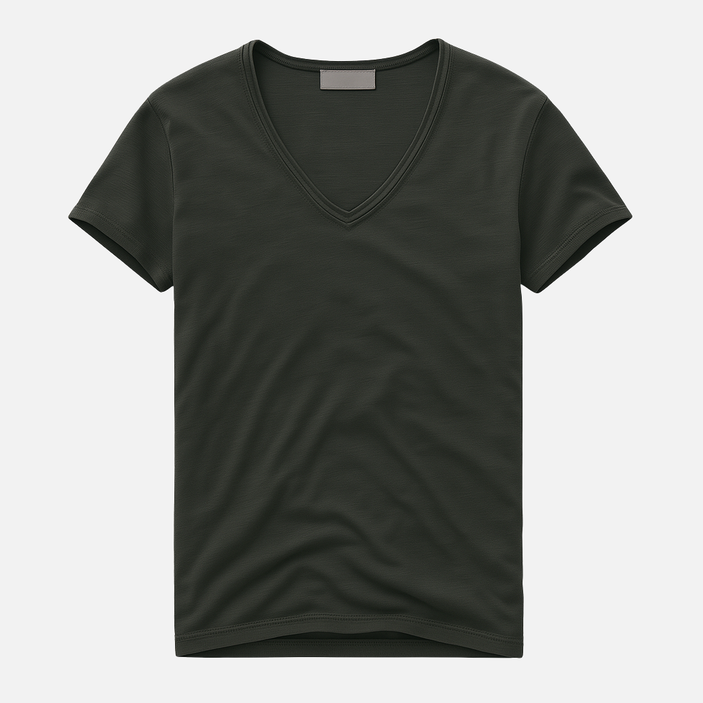 Mivora London | Men’s Lightweight Slim Fit V-Neck T-Shirt
