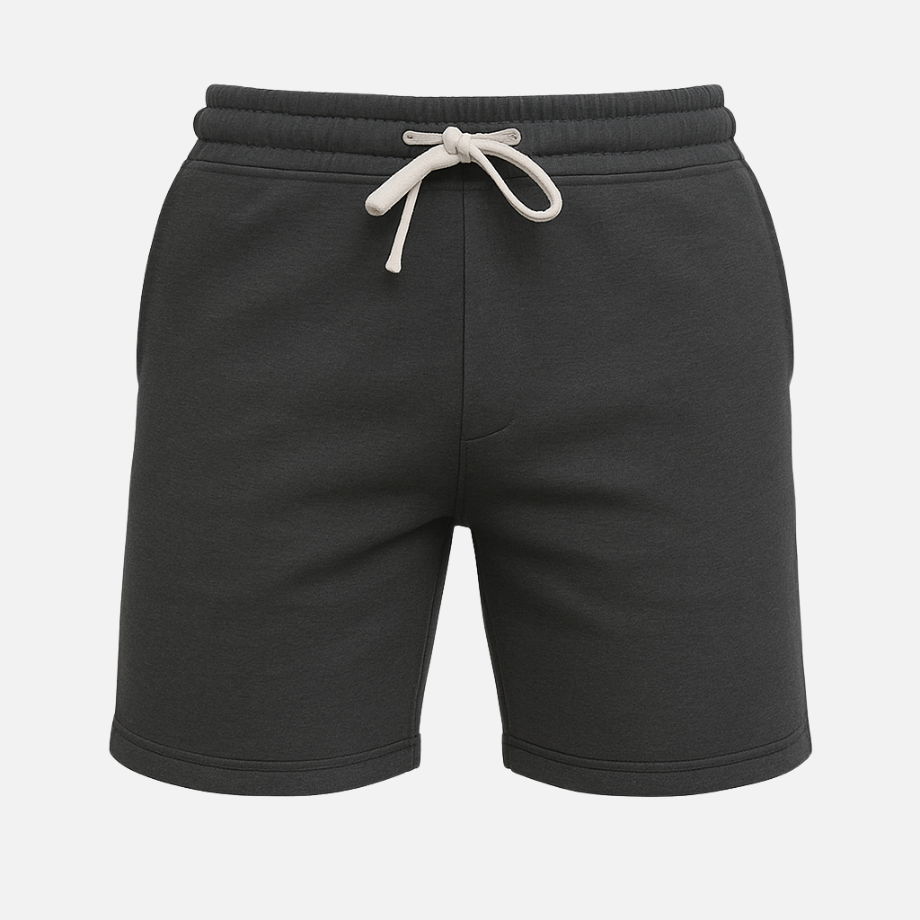 Mivora London | Men’s Casual Jogger Shorts With Pockets And Adjustable Waistband