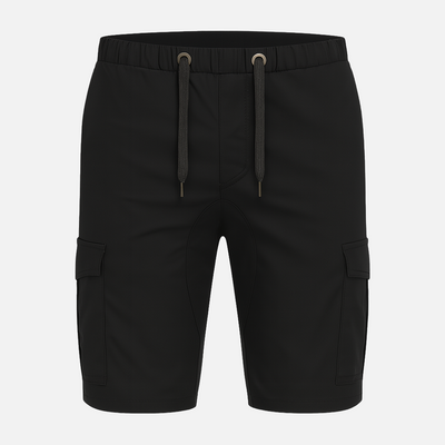 Mivora London | Men's Comfortable Slim Fit Cargo Shorts With Utility Pockets