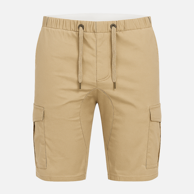 Mivora London | Men's Comfortable Slim Fit Cargo Shorts With Utility Pockets