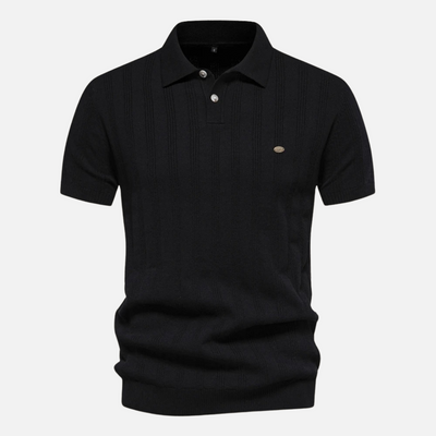 Mivora London | Men's Slim Fit Short Sleeve Polo Shirt For Casual And Smart Wear