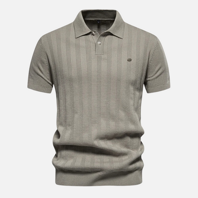 Mivora London | Men's Slim Fit Short Sleeve Polo Shirt For Casual And Smart Wear
