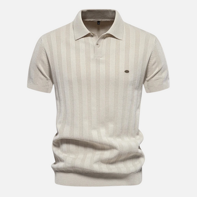 Mivora London | Men's Slim Fit Short Sleeve Polo Shirt For Casual And Smart Wear