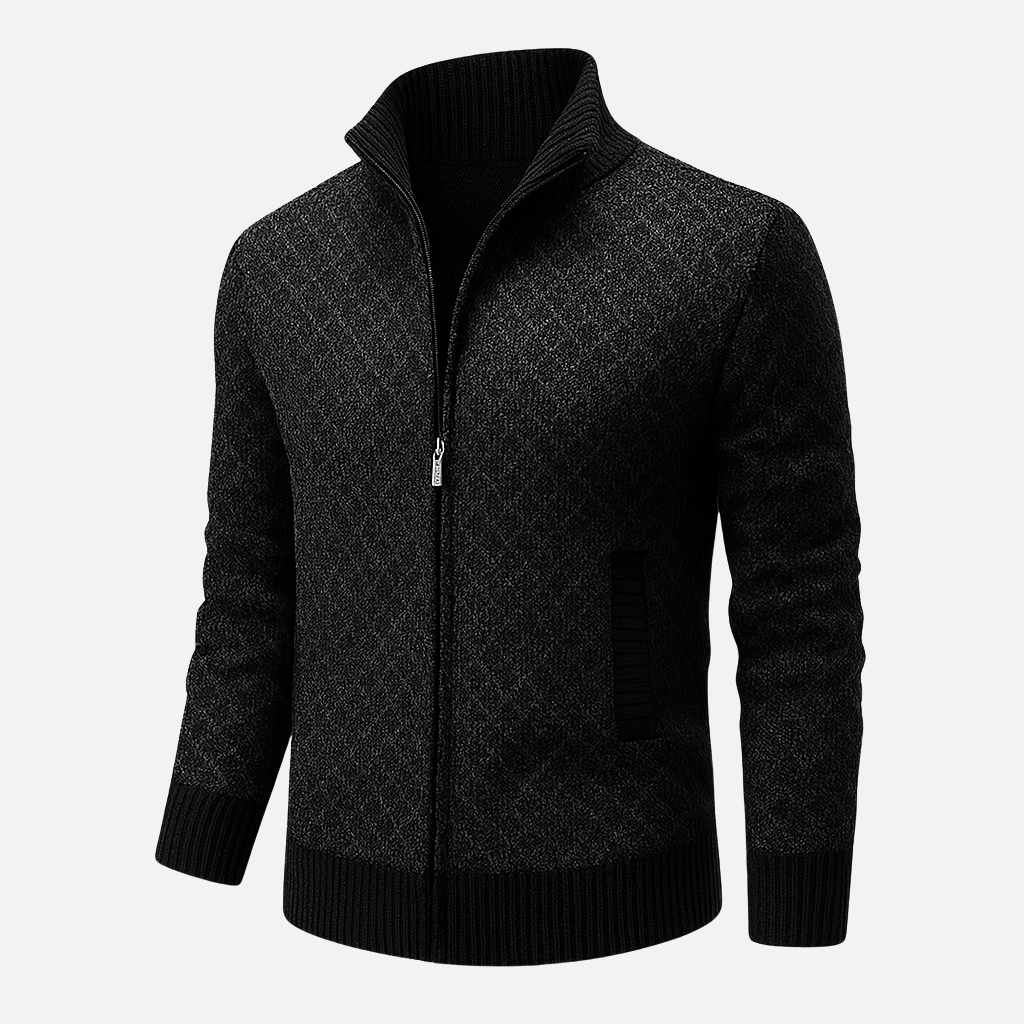 Mivora London | Men’s Slim Fit Turtleneck Vest