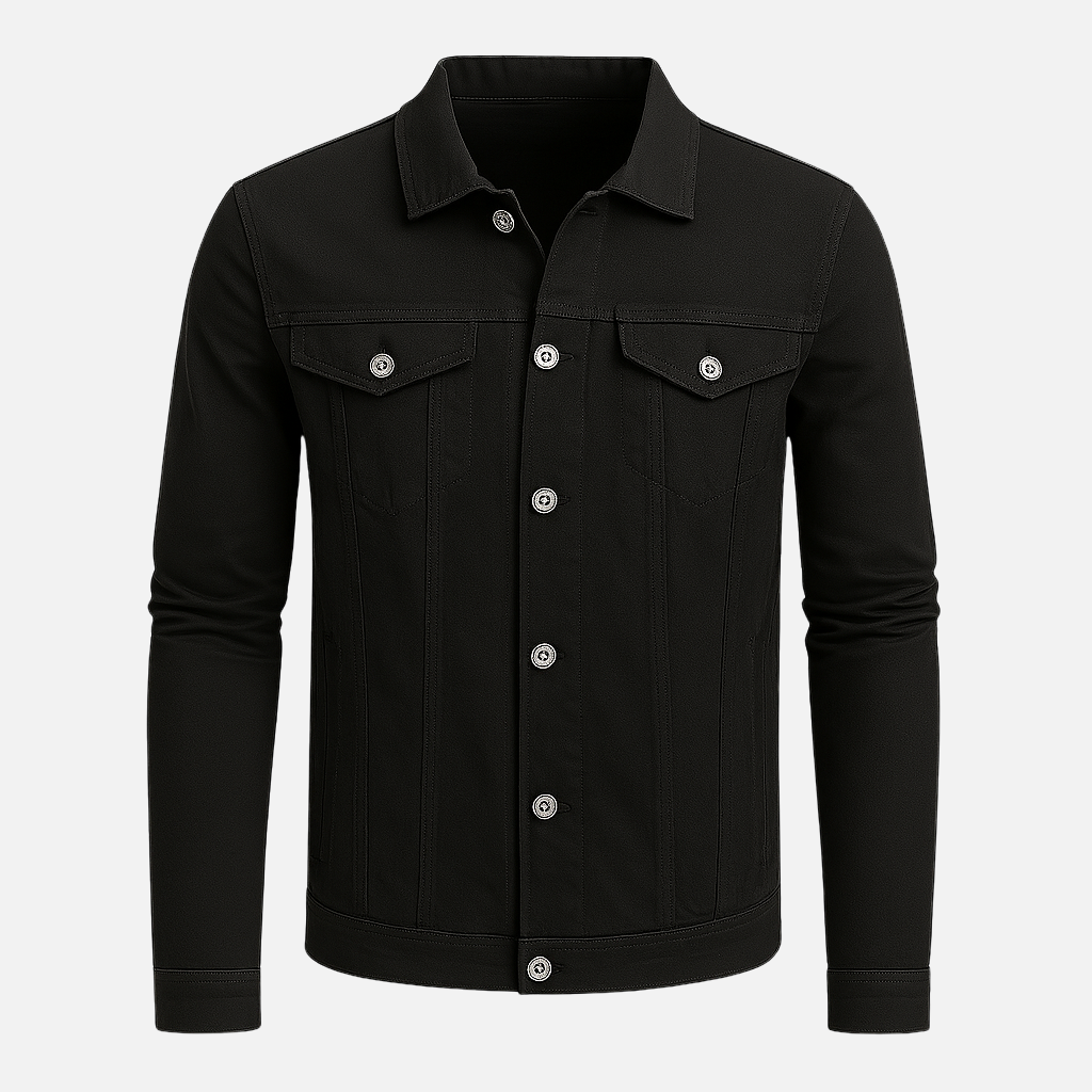 Mivora London | Men's Casual Regular Fit Denim Jacket