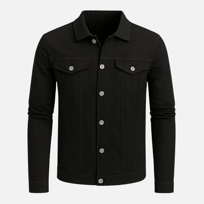 Mivora London | Men's Casual Regular Fit Denim Jacket