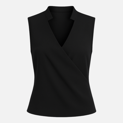 Mivora London | Women’s Soft Sleeveless V-Neck Top Lightweight and Comfortable Fit