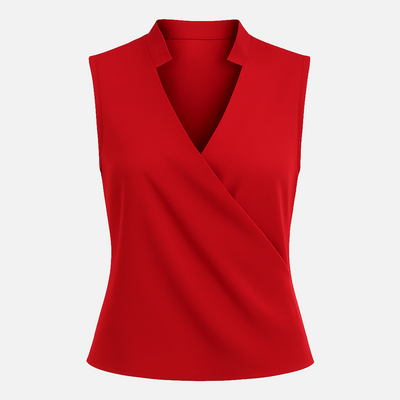Mivora London | Women’s Soft Sleeveless V-Neck Top Lightweight and Comfortable Fit