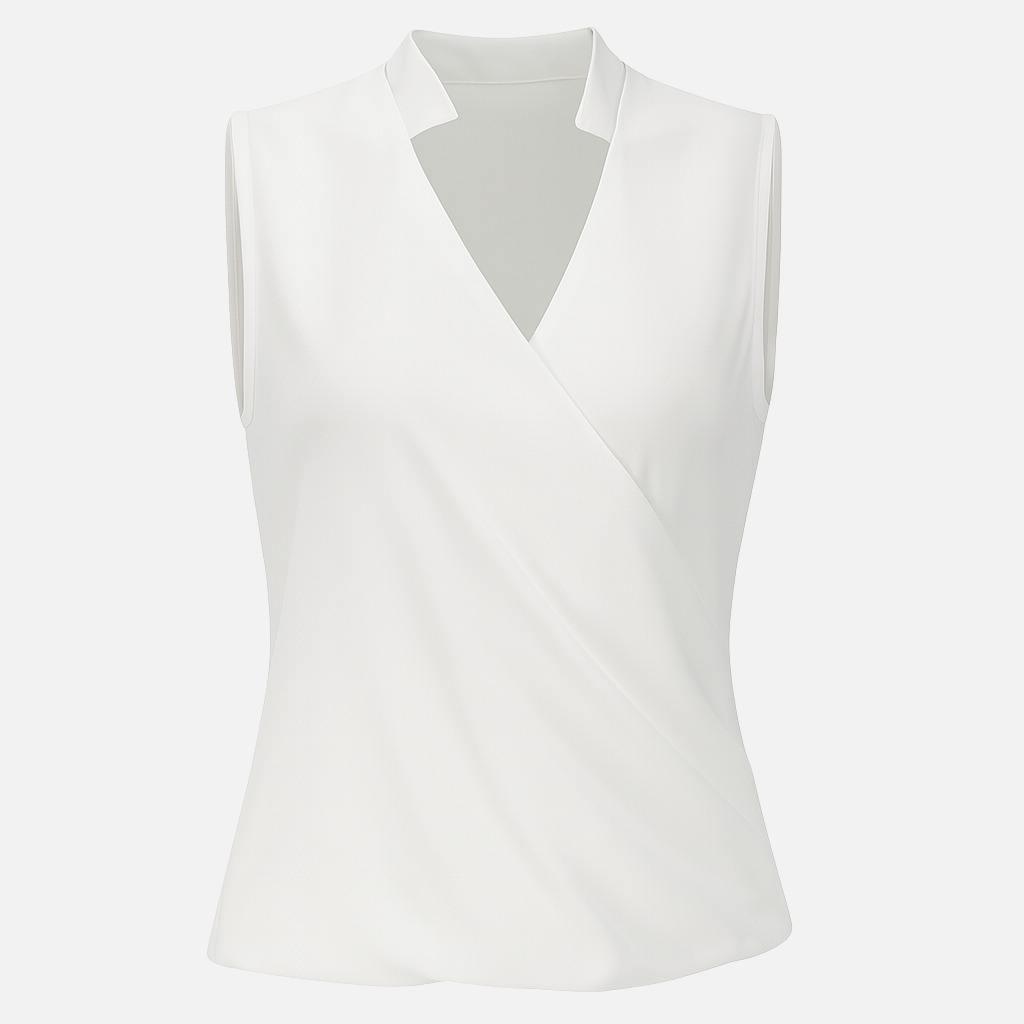 Mivora London | Women’s Soft Sleeveless V-Neck Top Lightweight and Comfortable Fit