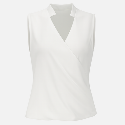 Mivora London | Women’s Soft Sleeveless V-Neck Top Lightweight and Comfortable Fit