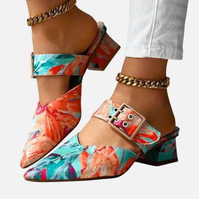 Mivora London | Women's Comfort Heeled Shoes With Supportive Insole and Elegant Design