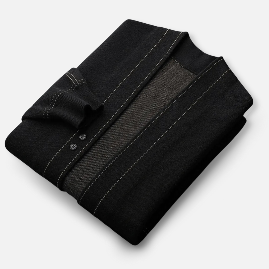 Mivora London | Men’s Classic Cardigan – Elegant Comfort