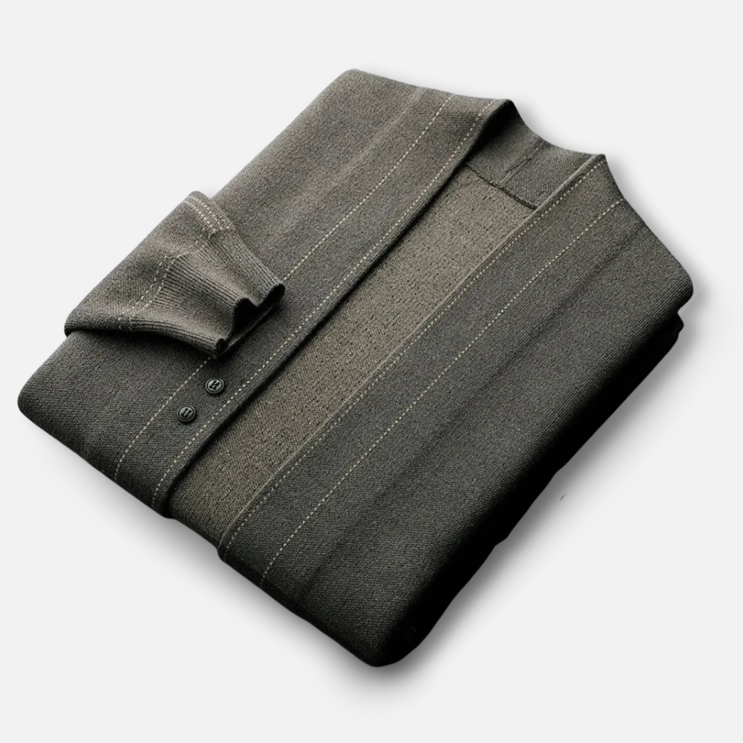 Mivora London | Men’s Classic Cardigan – Elegant Comfort