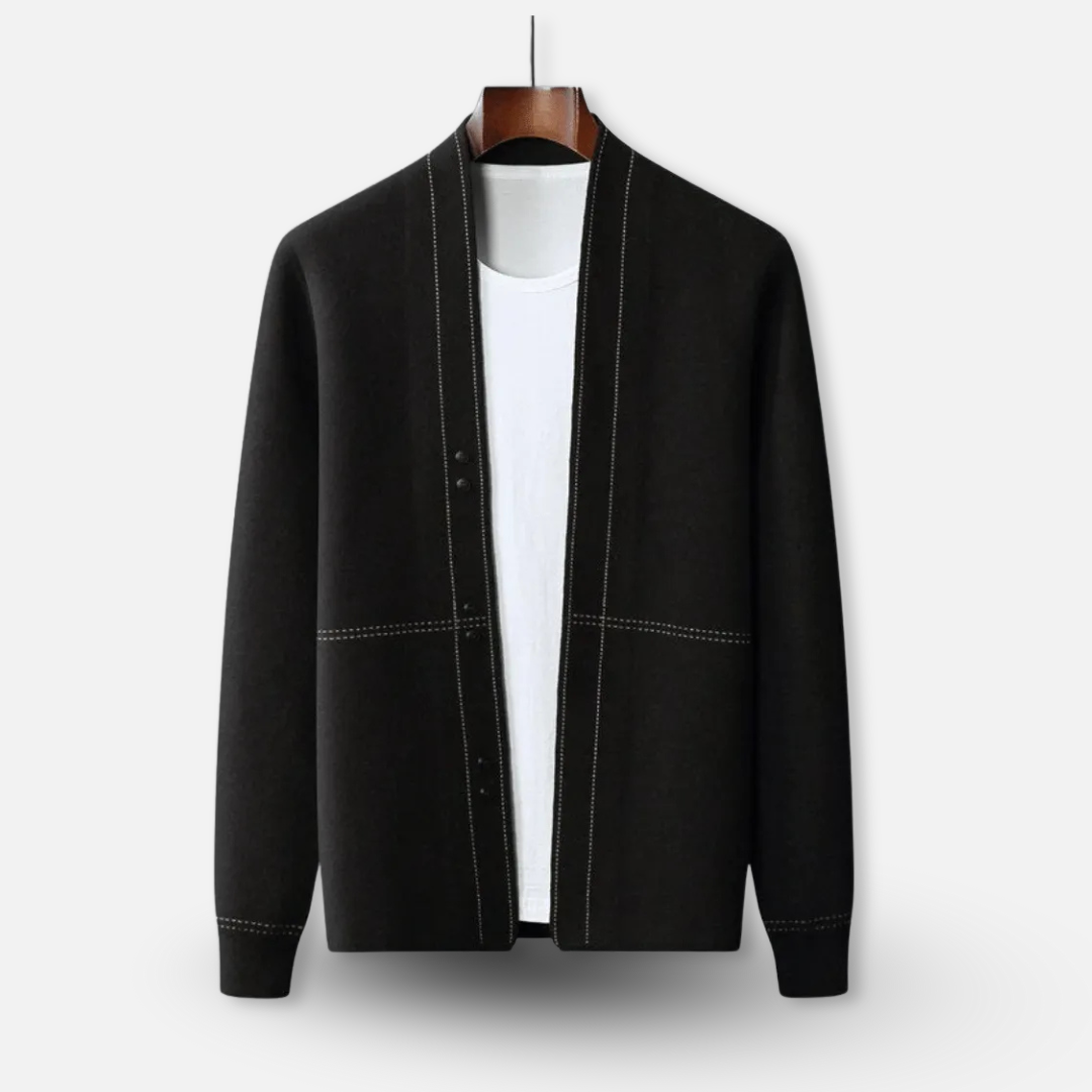 Mivora London | Men’s Classic Cardigan – Elegant Comfort