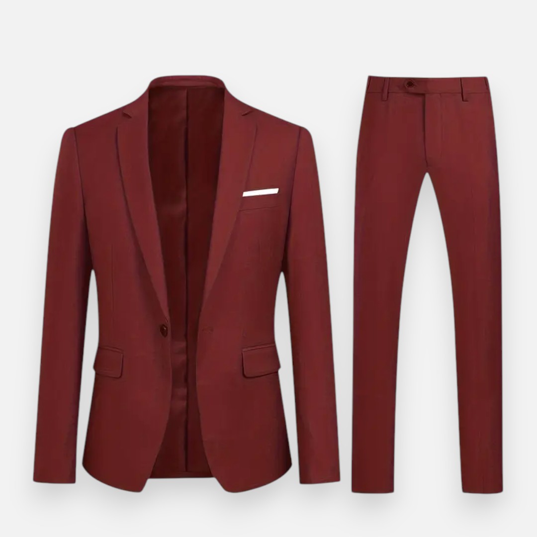 Mivora London | Men’s Tailored Elegance 2-Piece Suit Set