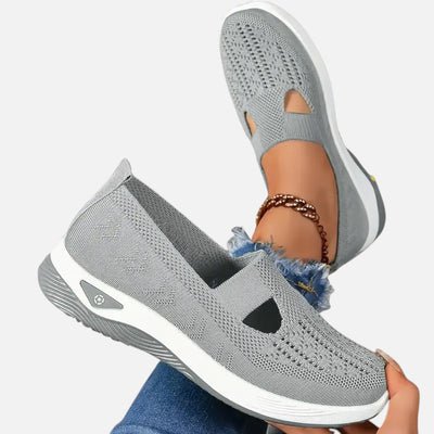 Mivora London | Slip-On Comfort Walking Shoes With Cushioned Sole
