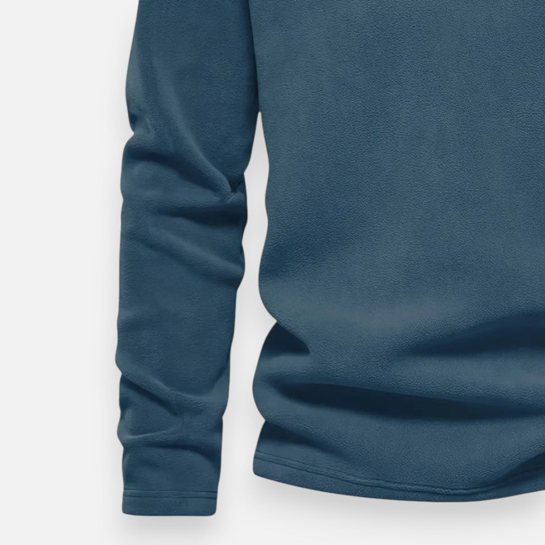 Mivora London | Men’s Velvet Sweatshirt – Comfortable Everyday Wear