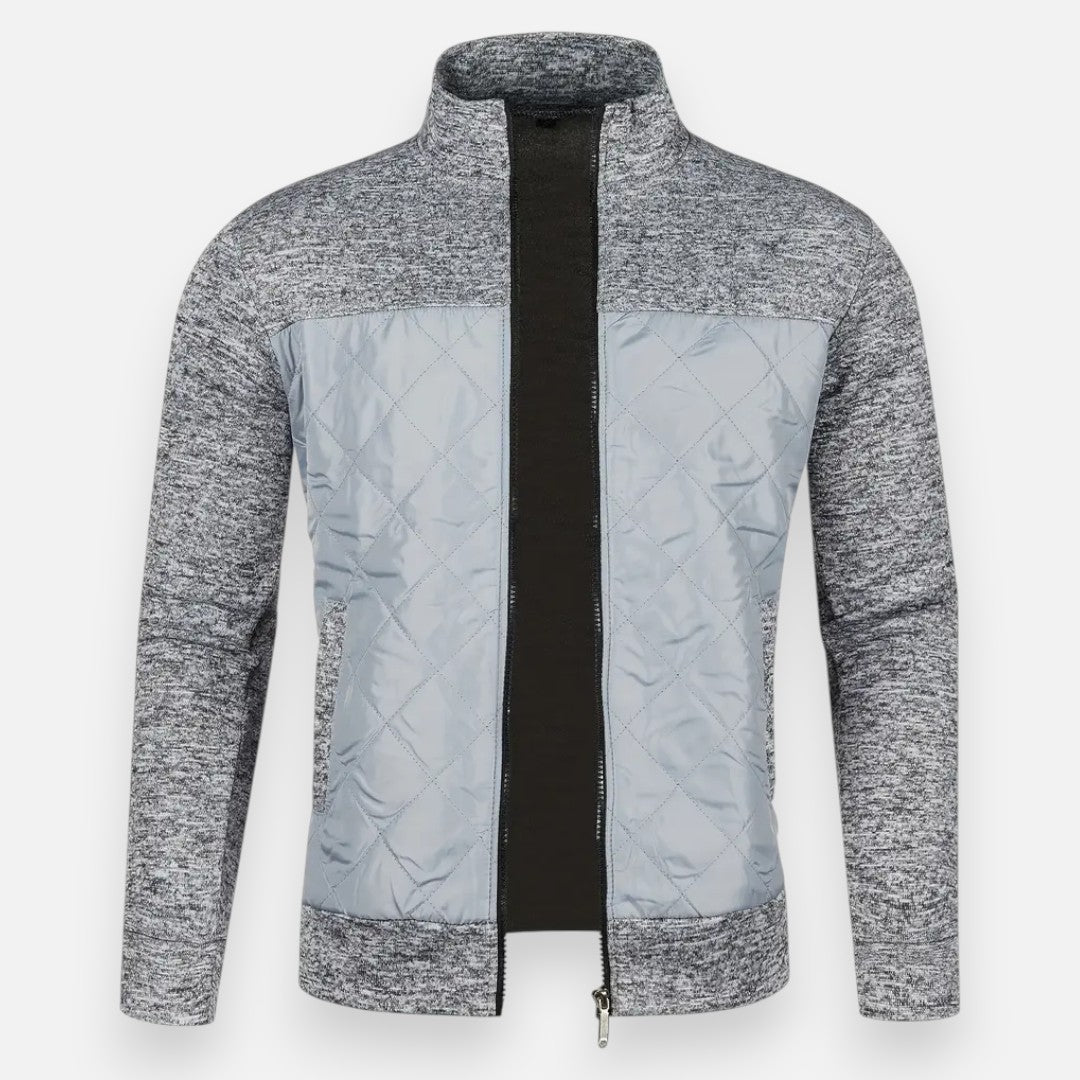 Mivora London | Men’s Knitted Cardigan Jacket – Refined Warmth, Effortless Poise