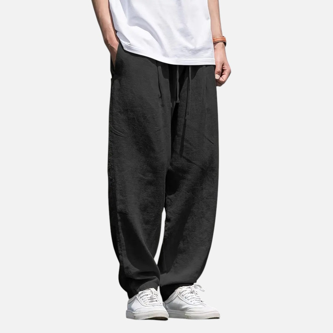 Mivora London | Men’s Baggy Summer Trousers