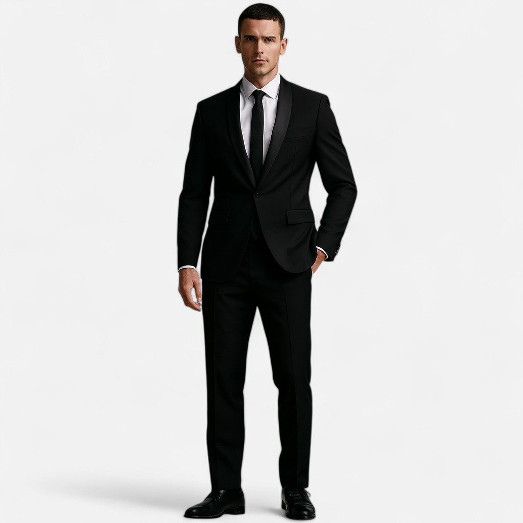 Mivora London | Men’s Sleek-Tailored 2-Piece Suit – Refined Style for Every Occasion