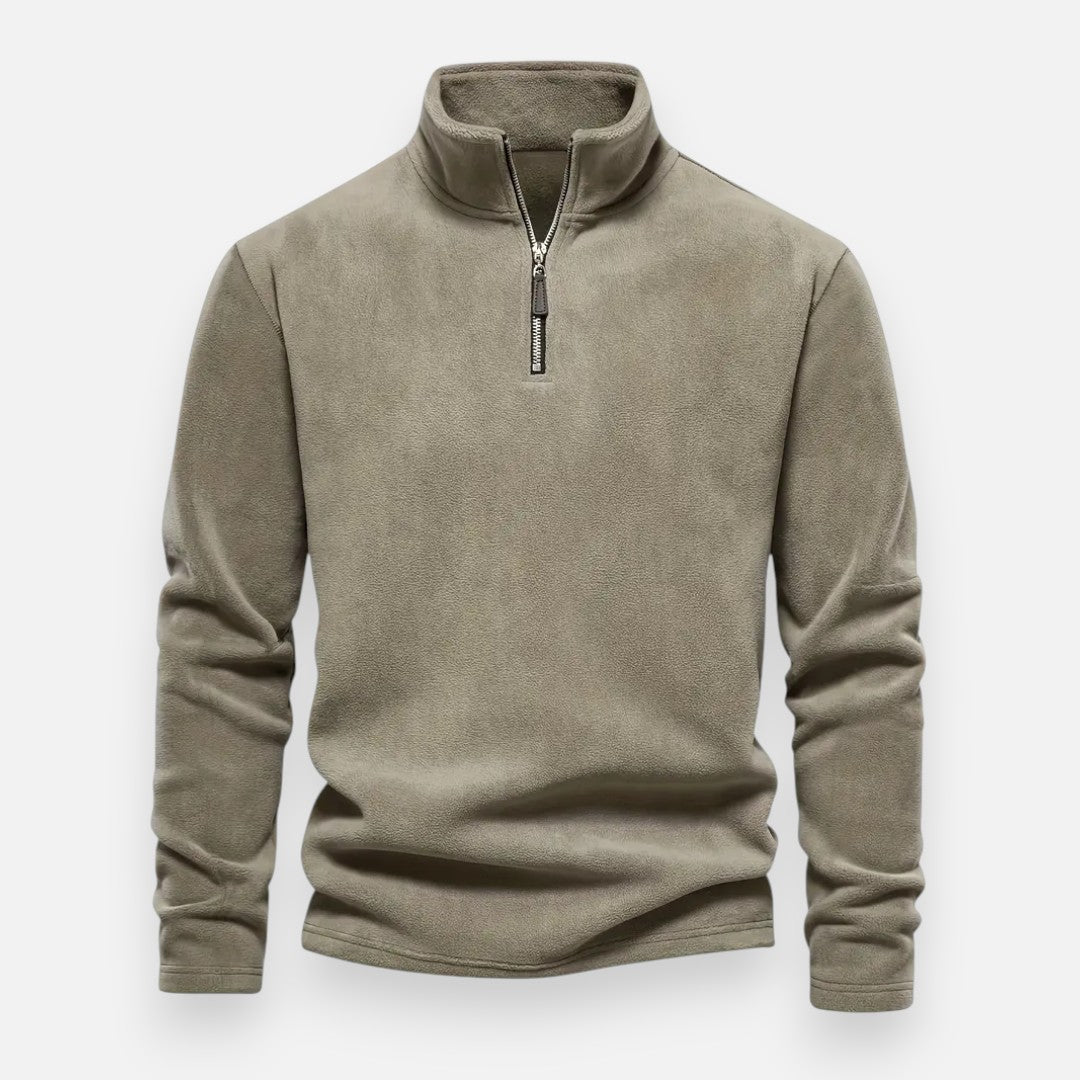 Mivora London | Men’s Velvet Sweatshirt – Comfortable Everyday Wear