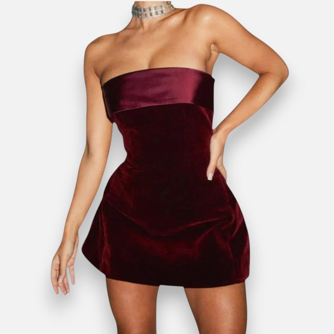 Mivora London | Slim Fit Mini Dress – Elegant Body-Hugging Design