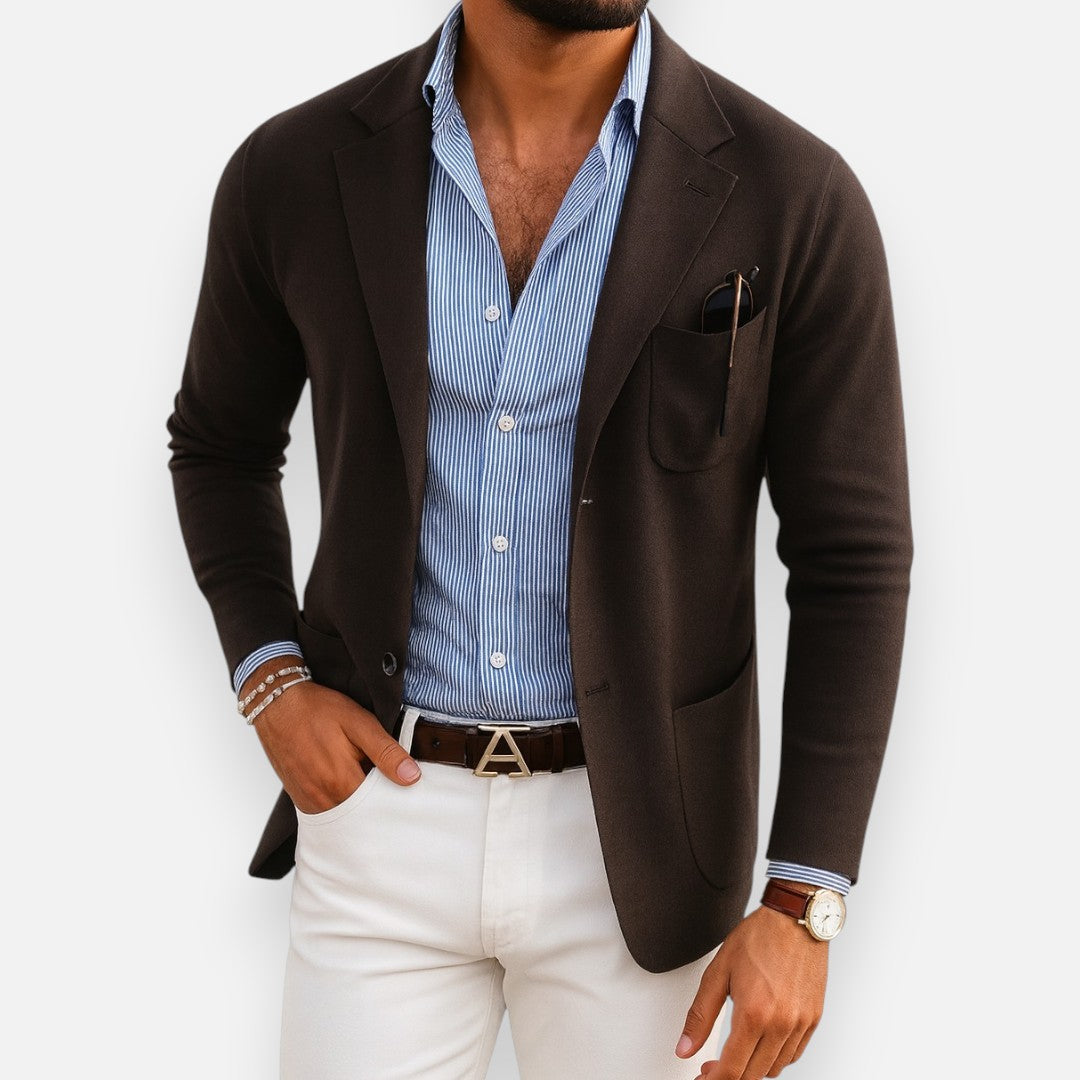 Mivora London | Men's Lightweight Slim Fit Casual Blazer