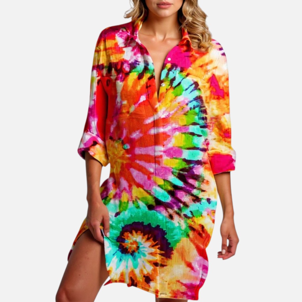 Mivora London | Women's Lightweight Relaxed Fit Long Sleeve Shirt